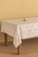 Linen Camellia Tablecloth