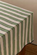 Linen Heritage Stripe Tablecloth