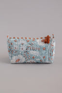 Linen Mabel Quilted Pouch