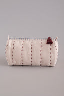 Linen Jasper Quilted Pouch