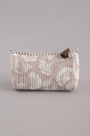 Linen Athena Quilted Pouch