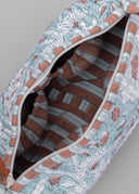 Linen Mabel Quilted Pouch