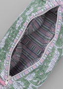 Linen Mabel Quilted Pouch