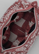 Linen Sorrel Quilted Pouch
