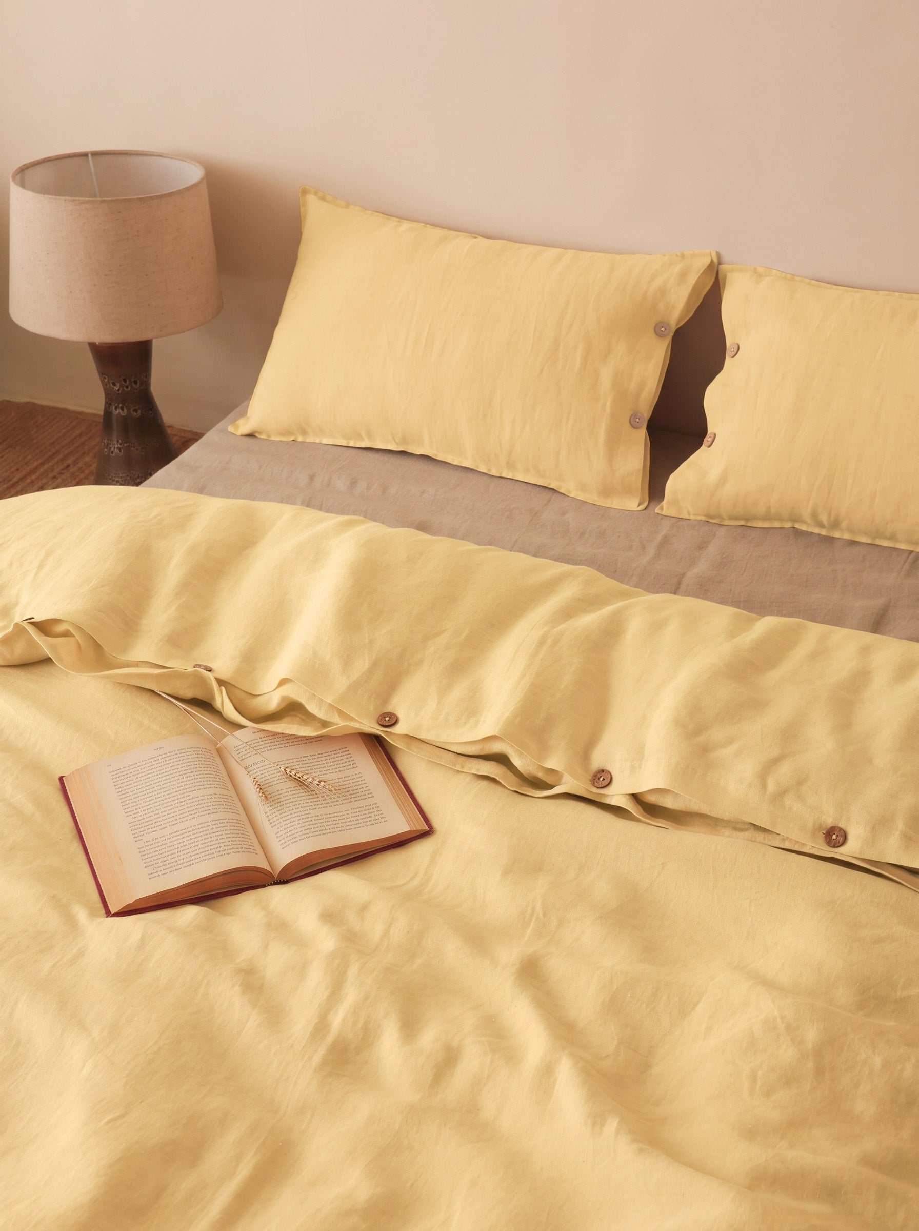 Linen Slumber Solid Duvet Cover