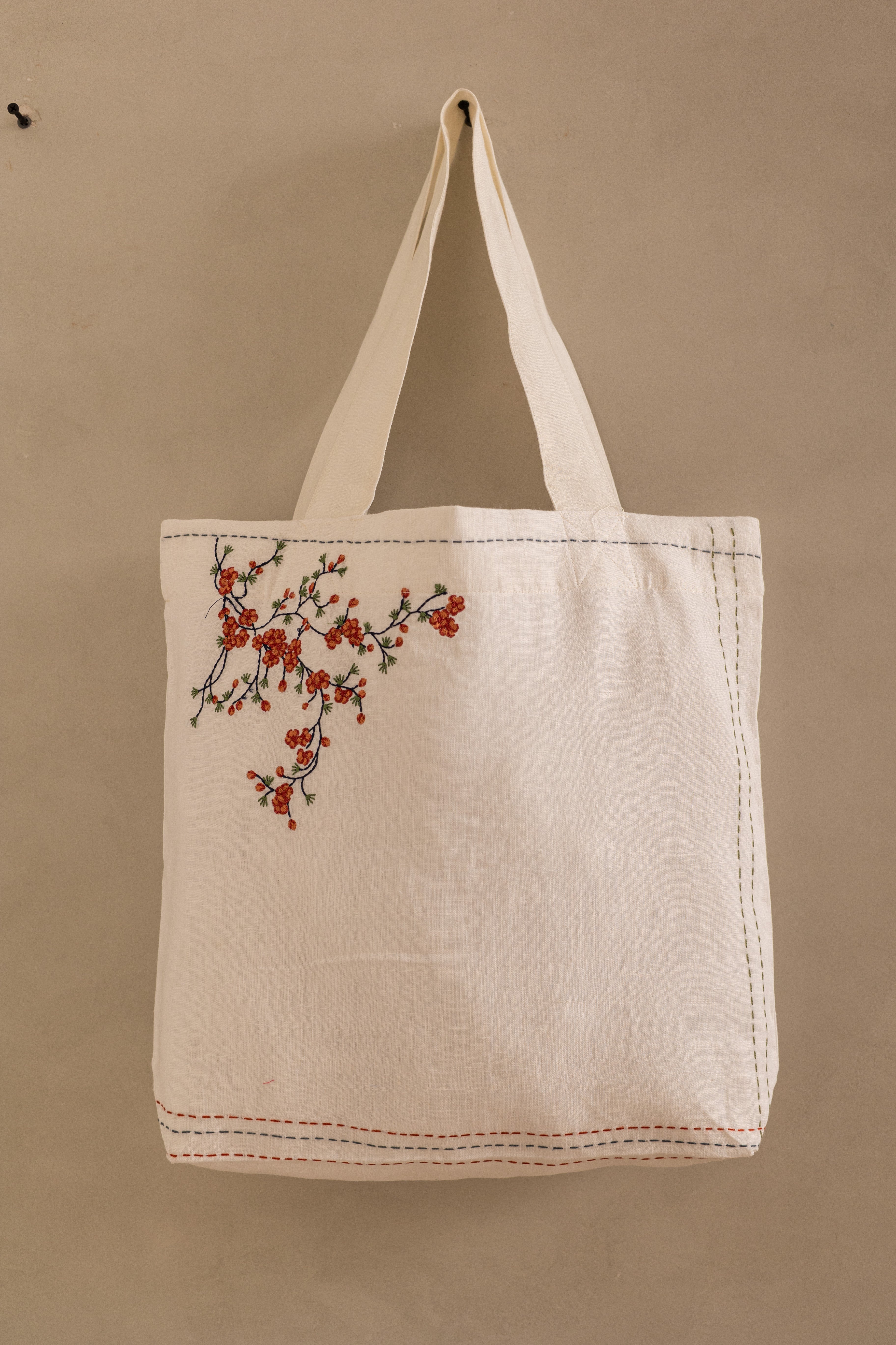 Linen Tendril Bag