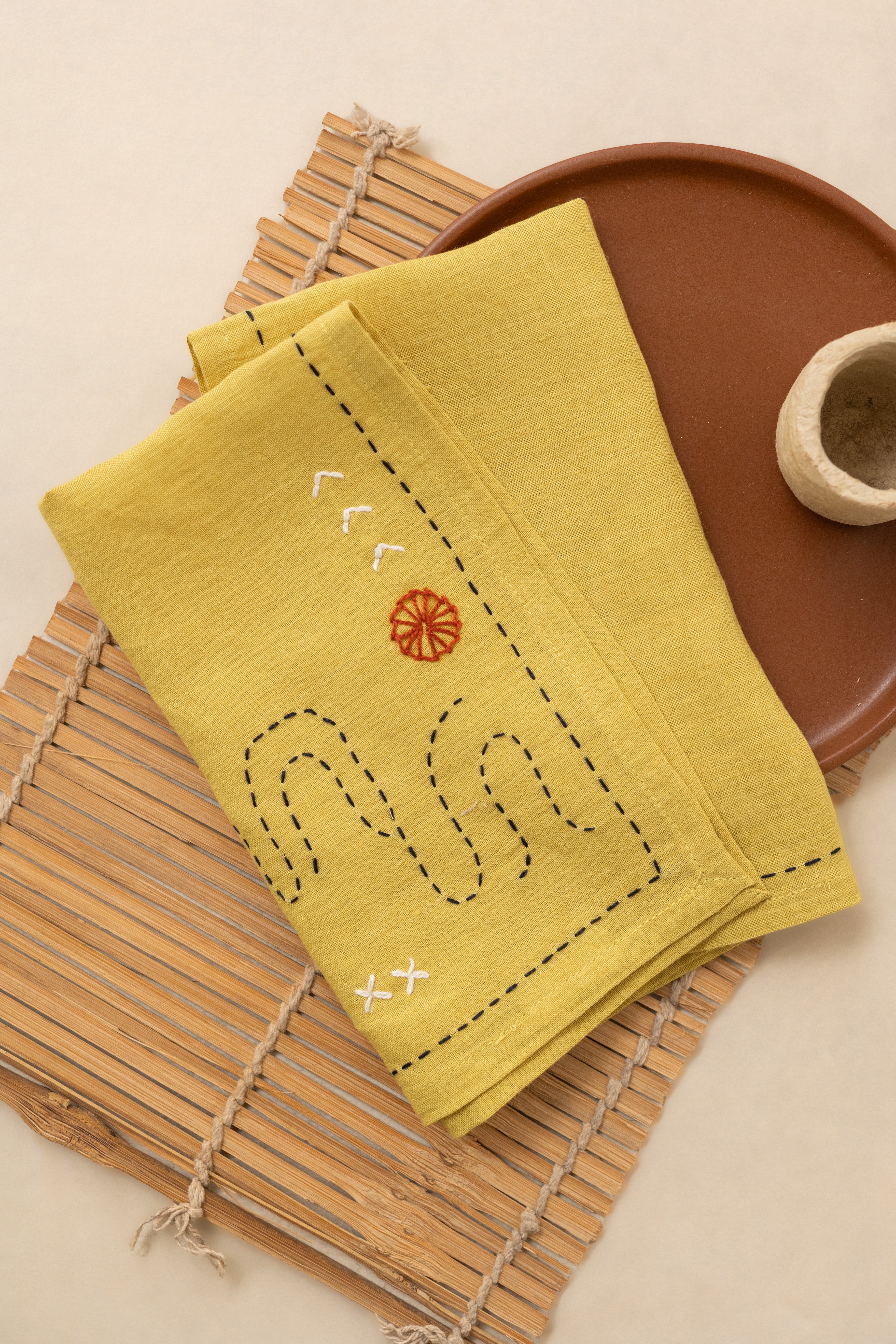 Linen Glint Napkin Set