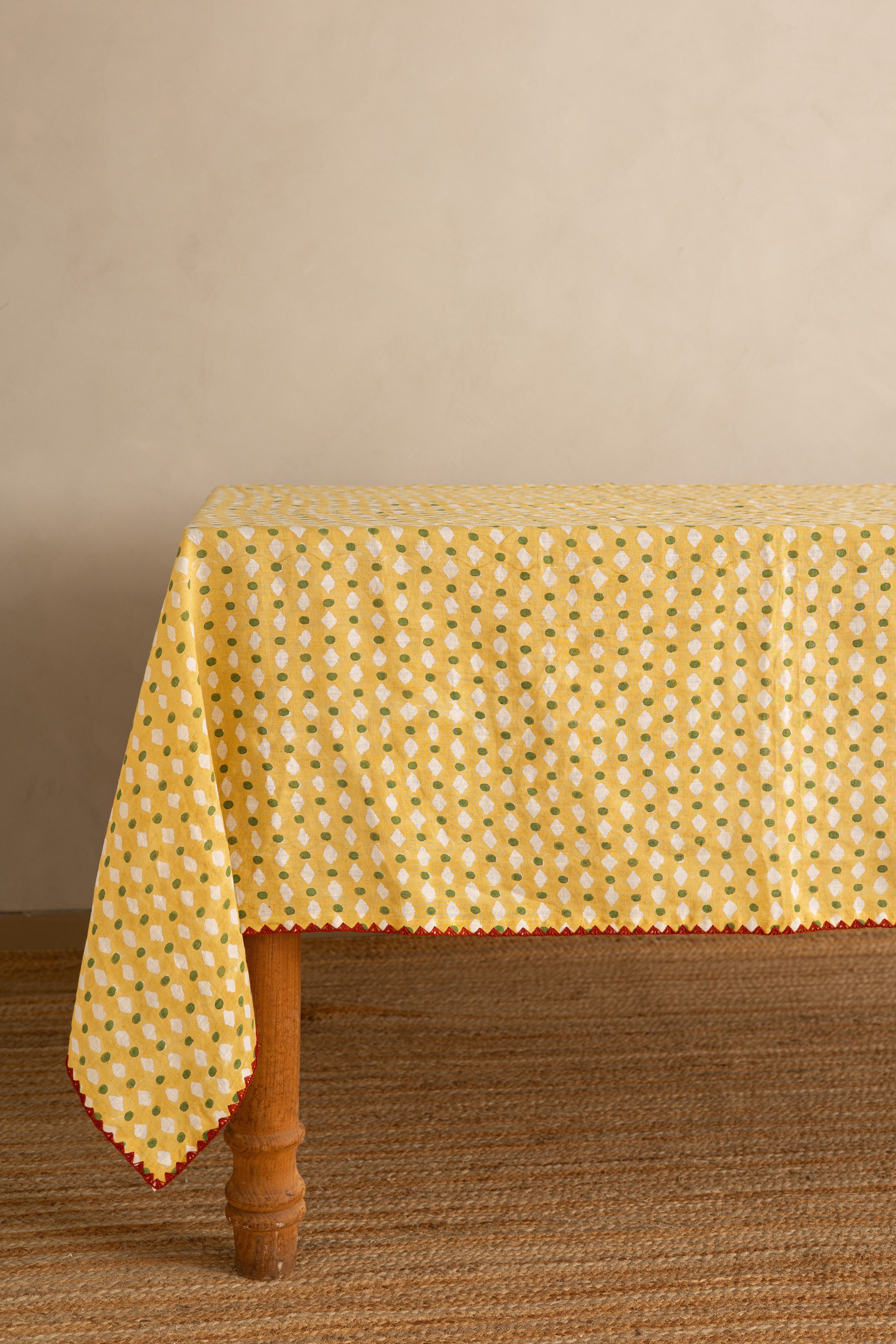 Linen Stipple Tablecloth