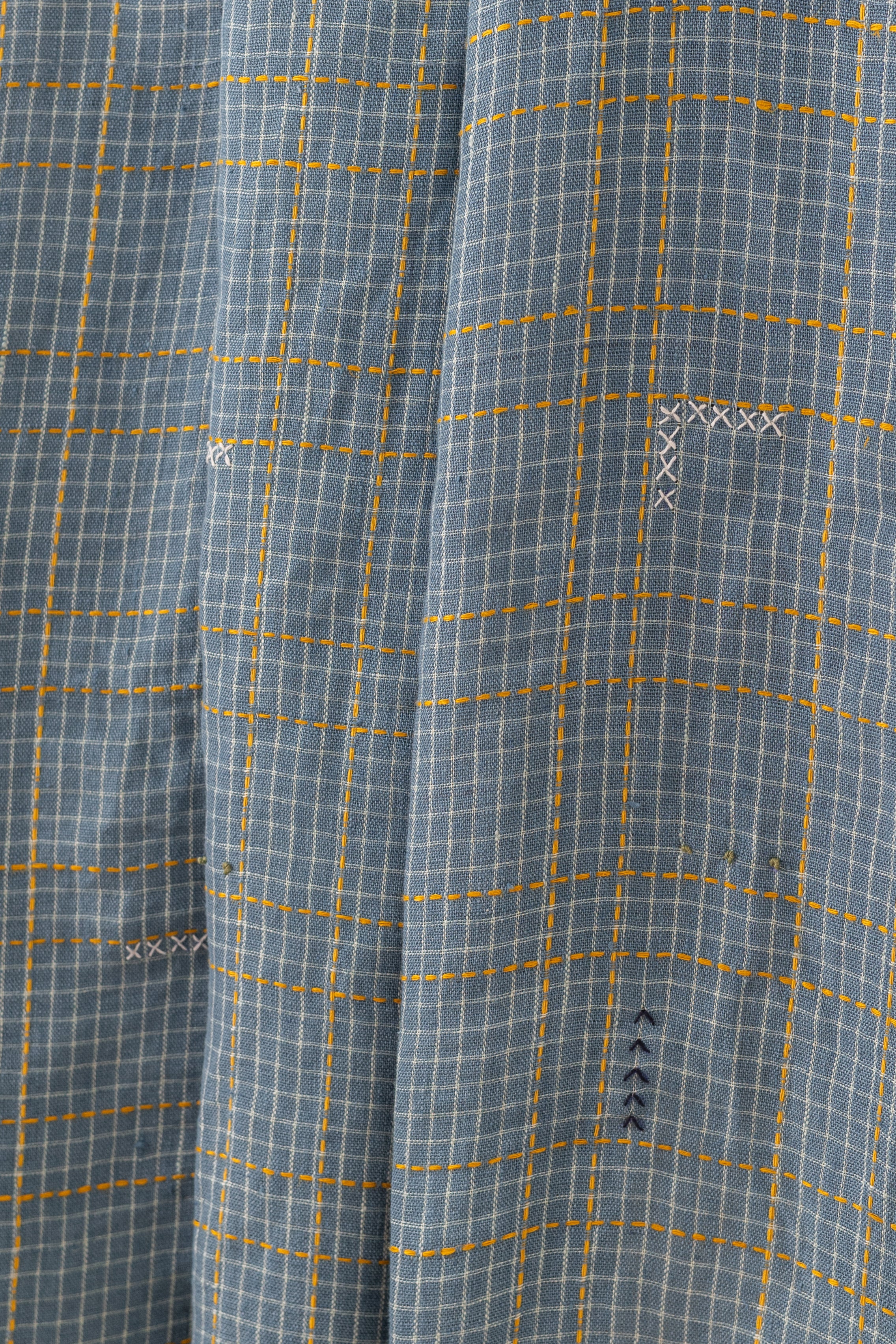 Linen Tetris Throw