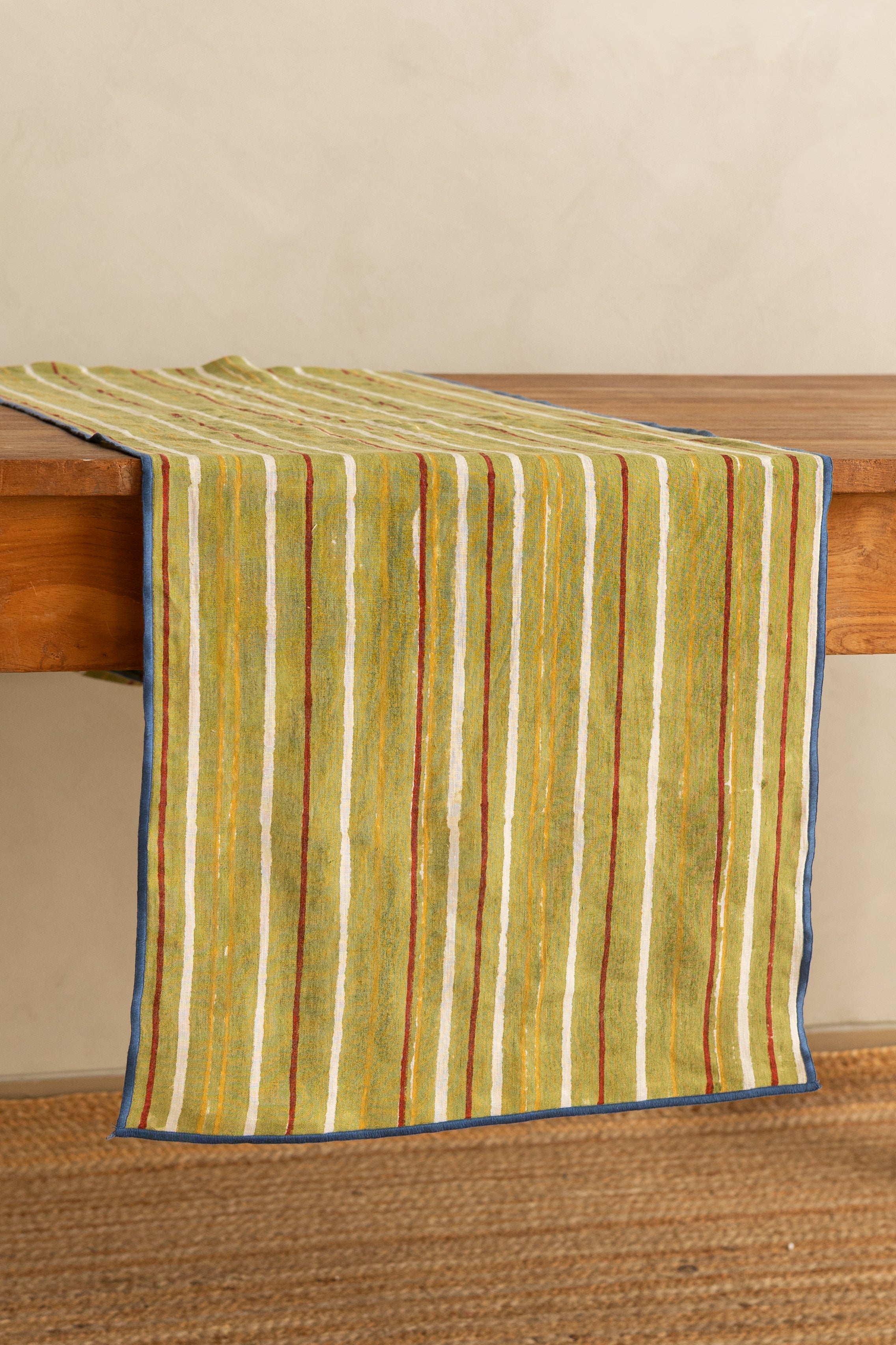 Linen Rhythm Table Runner