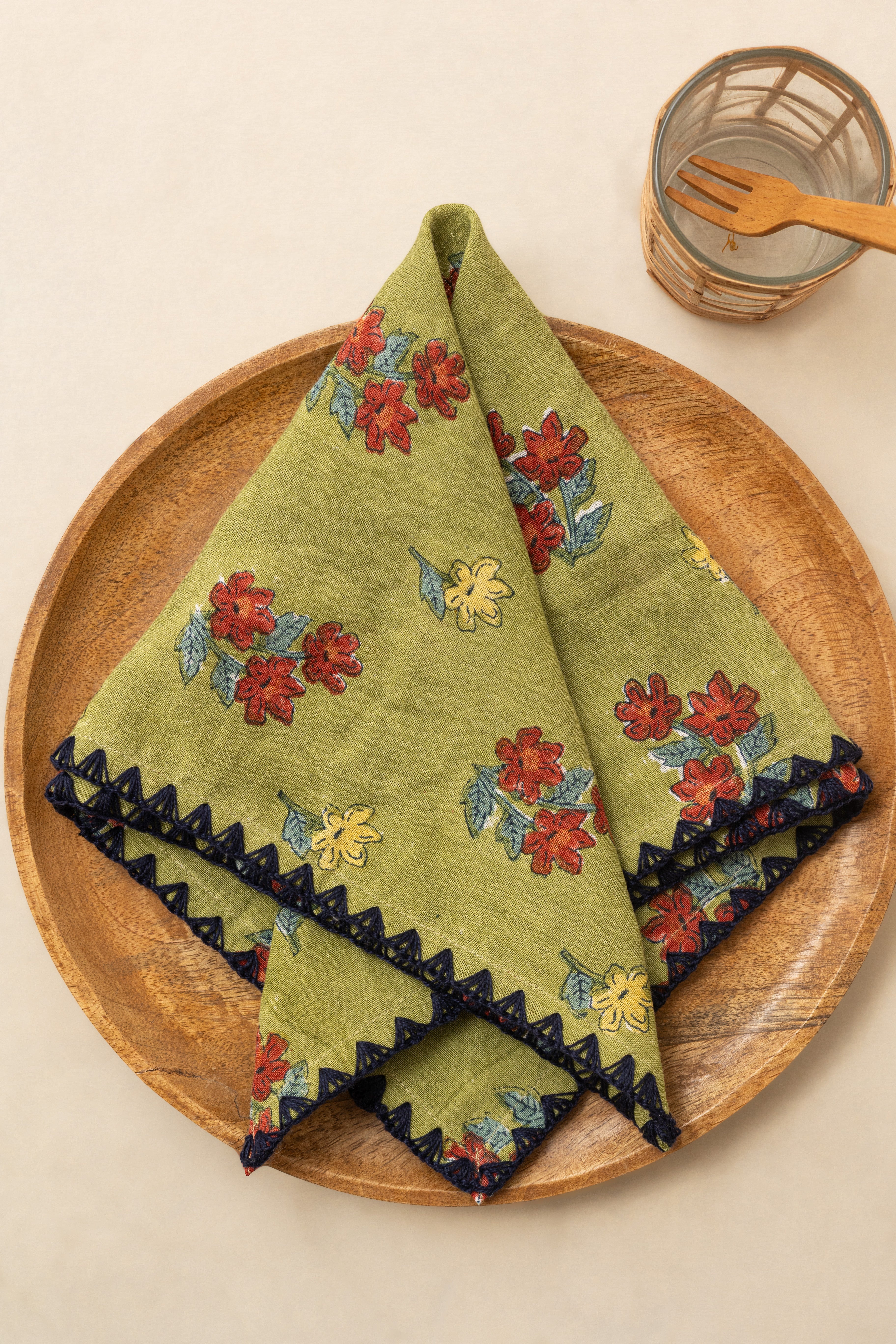 Linen Arris Napkin Set