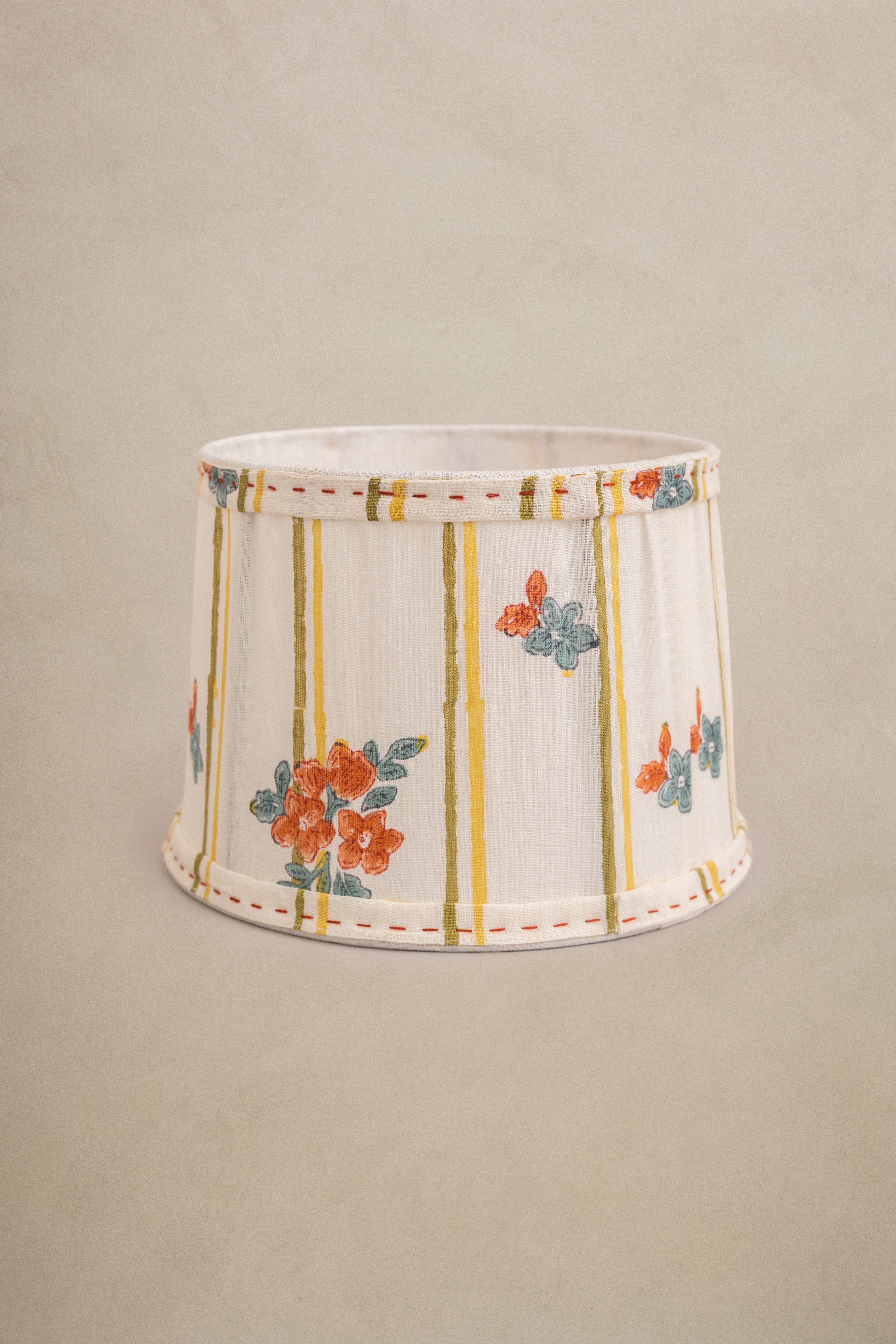 Linen Bloom Lamp Shade