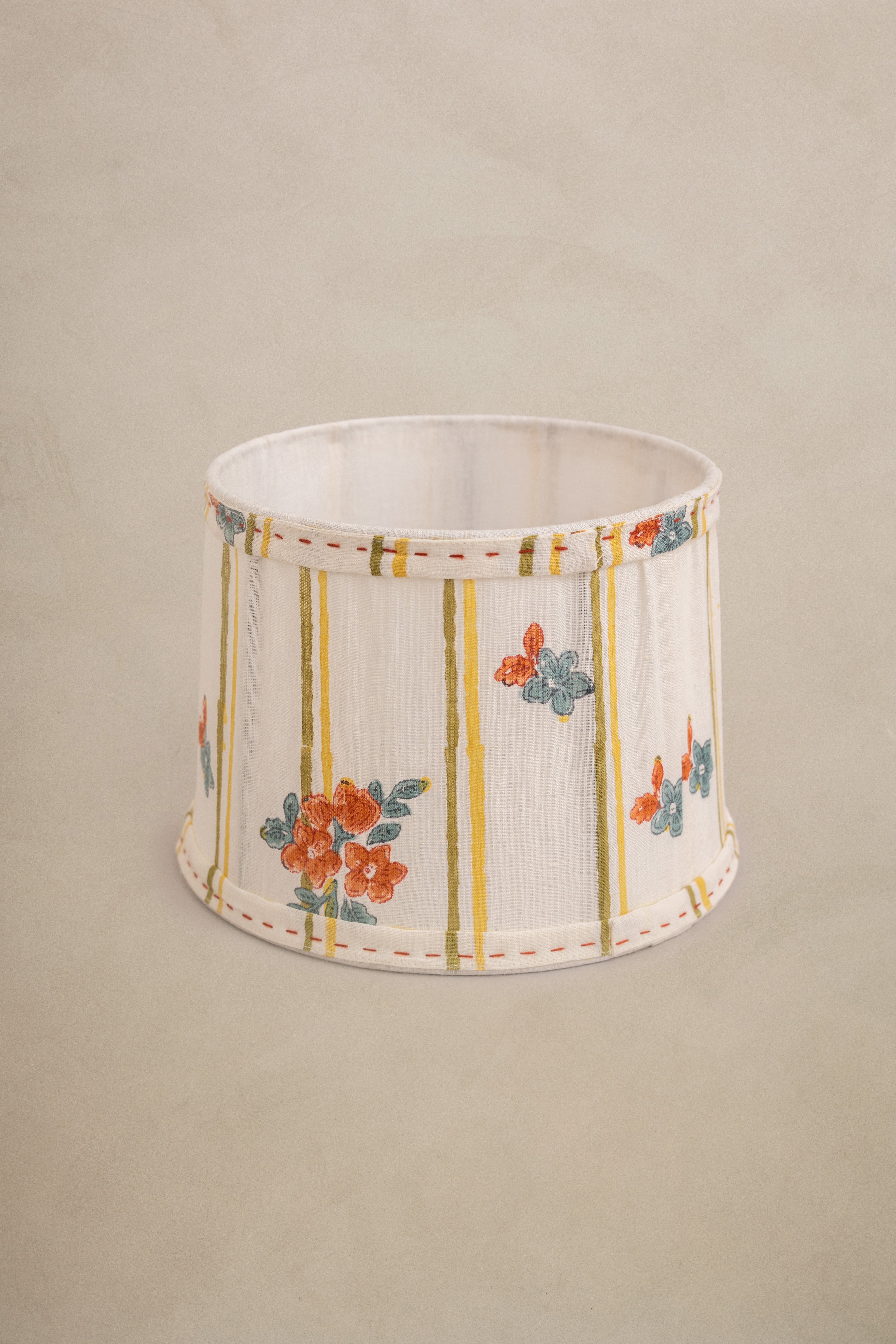 Linen Bloom Lamp Shade