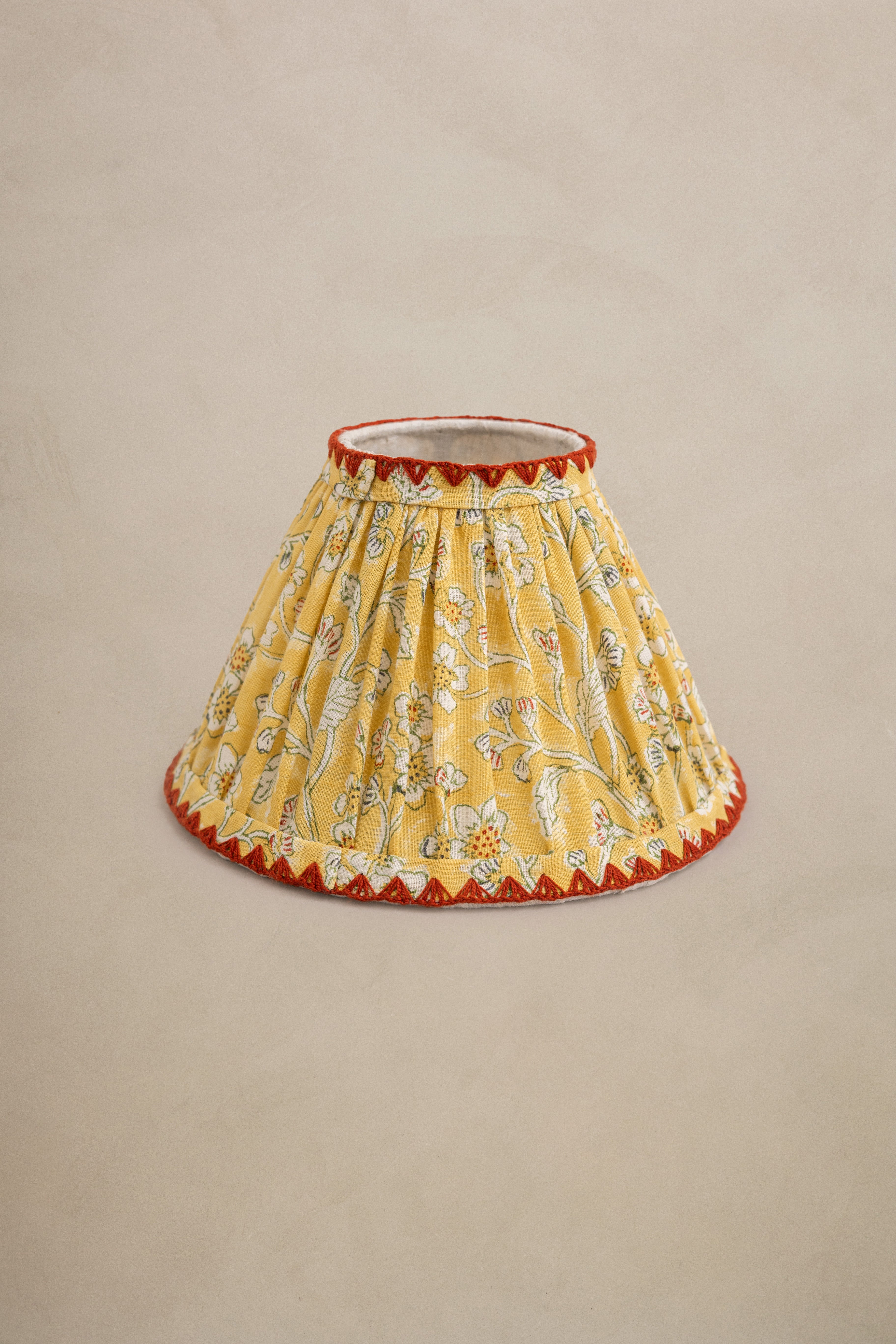Linen Sprig Lamp Shade