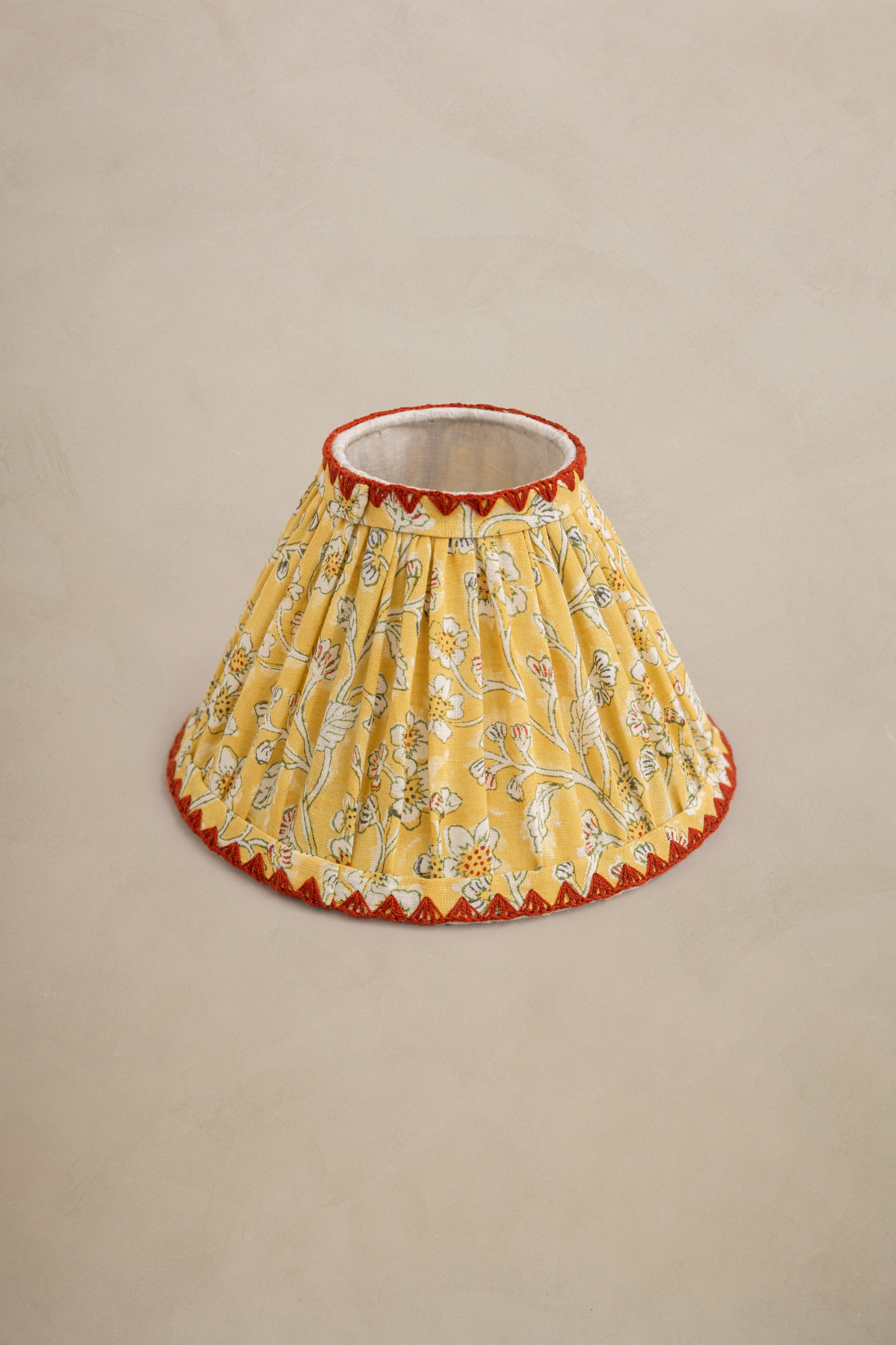 Linen Sprig Lamp Shade