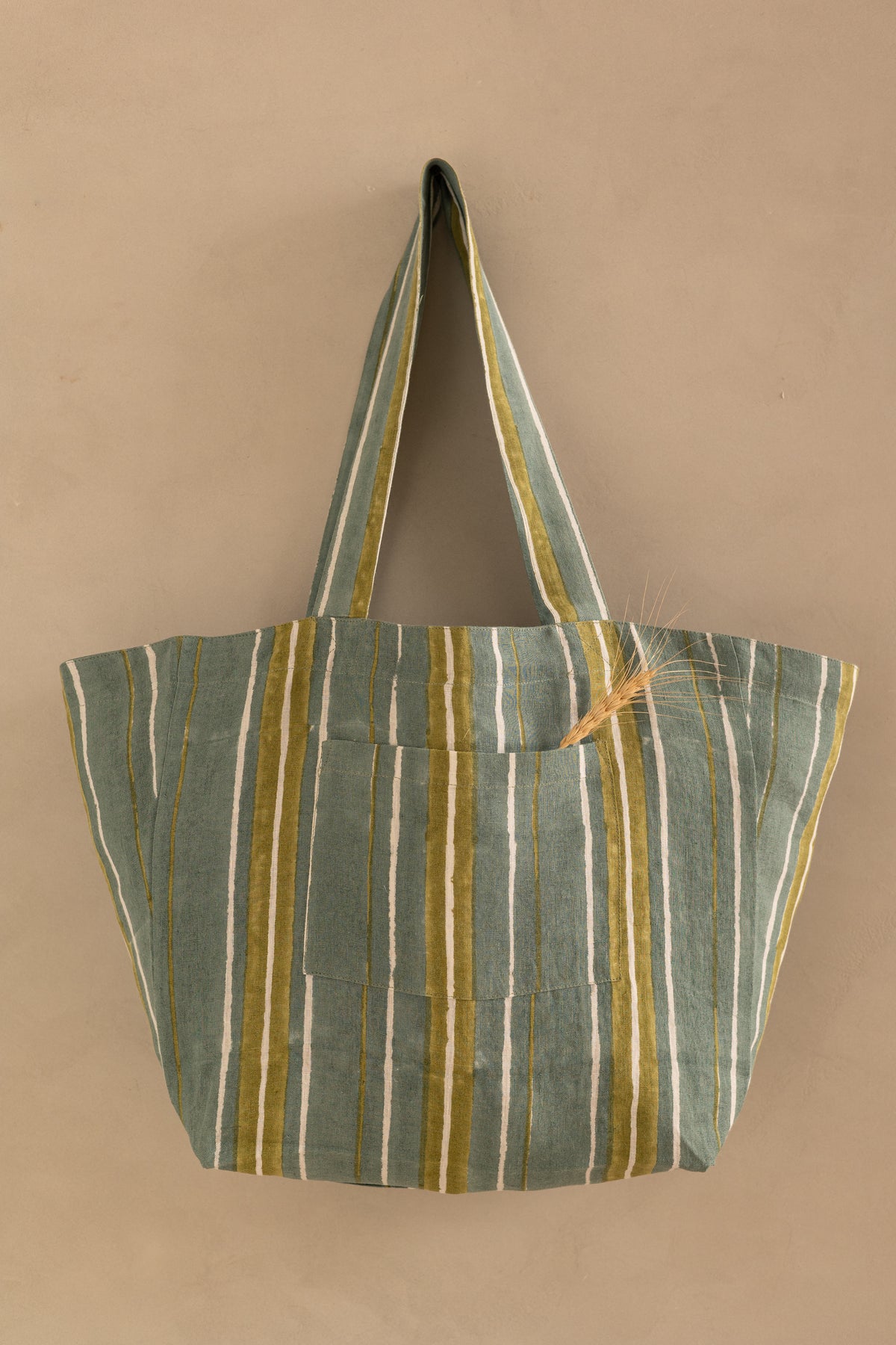 Linen Reed Tote Bag