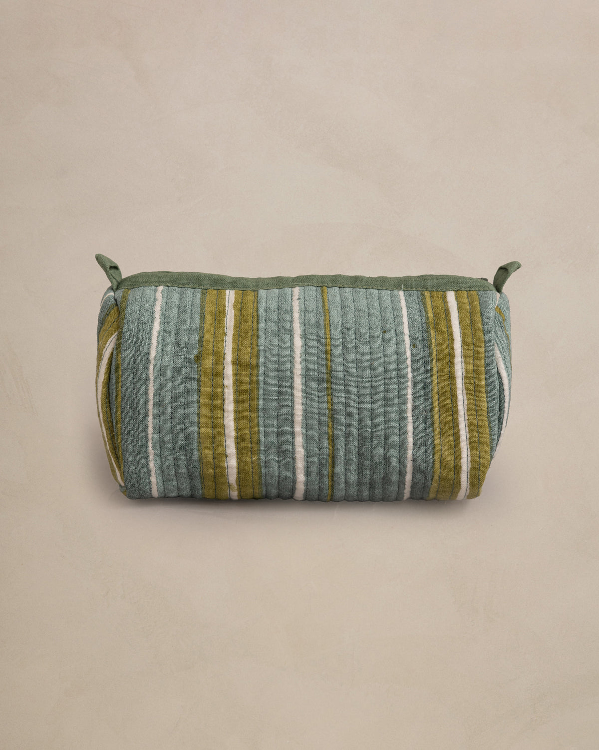 Linen Reed Quilted Pouch