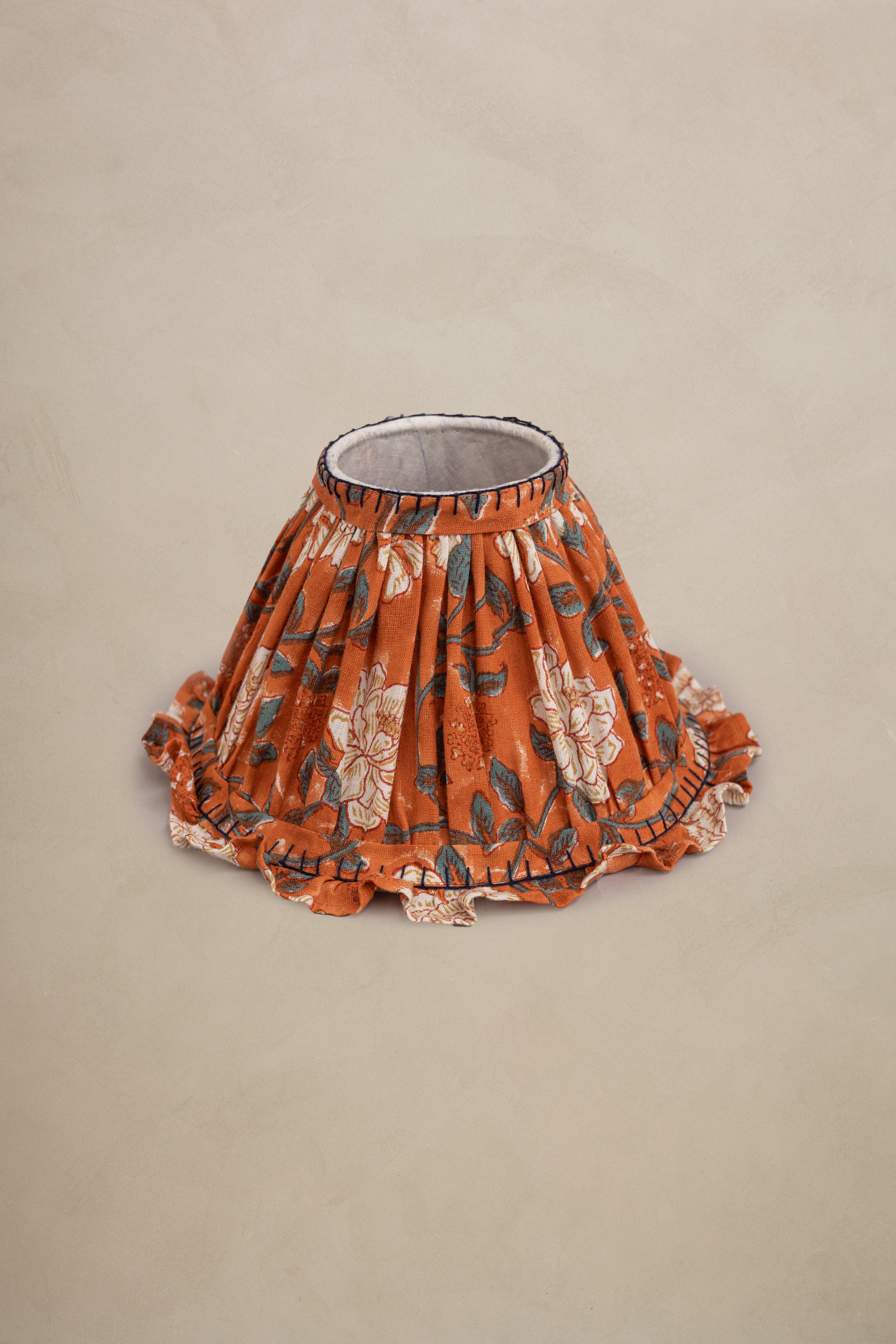 Linen Verdant Lamp Shade