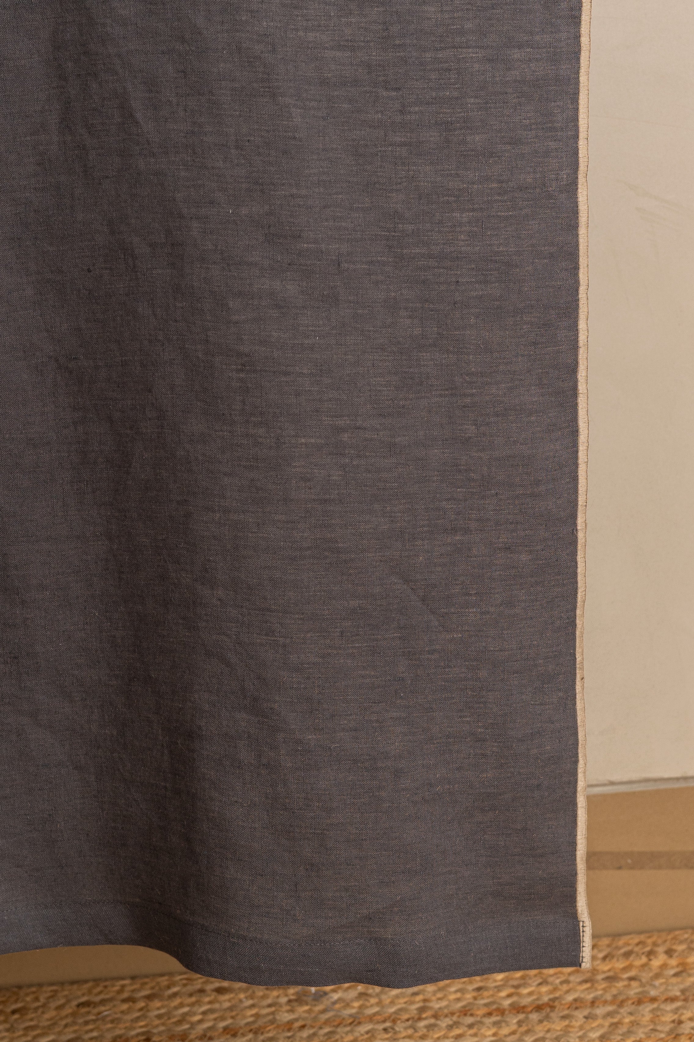 Linen Natural Needled Curtain