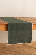 Linen Natural Needled Table Runner