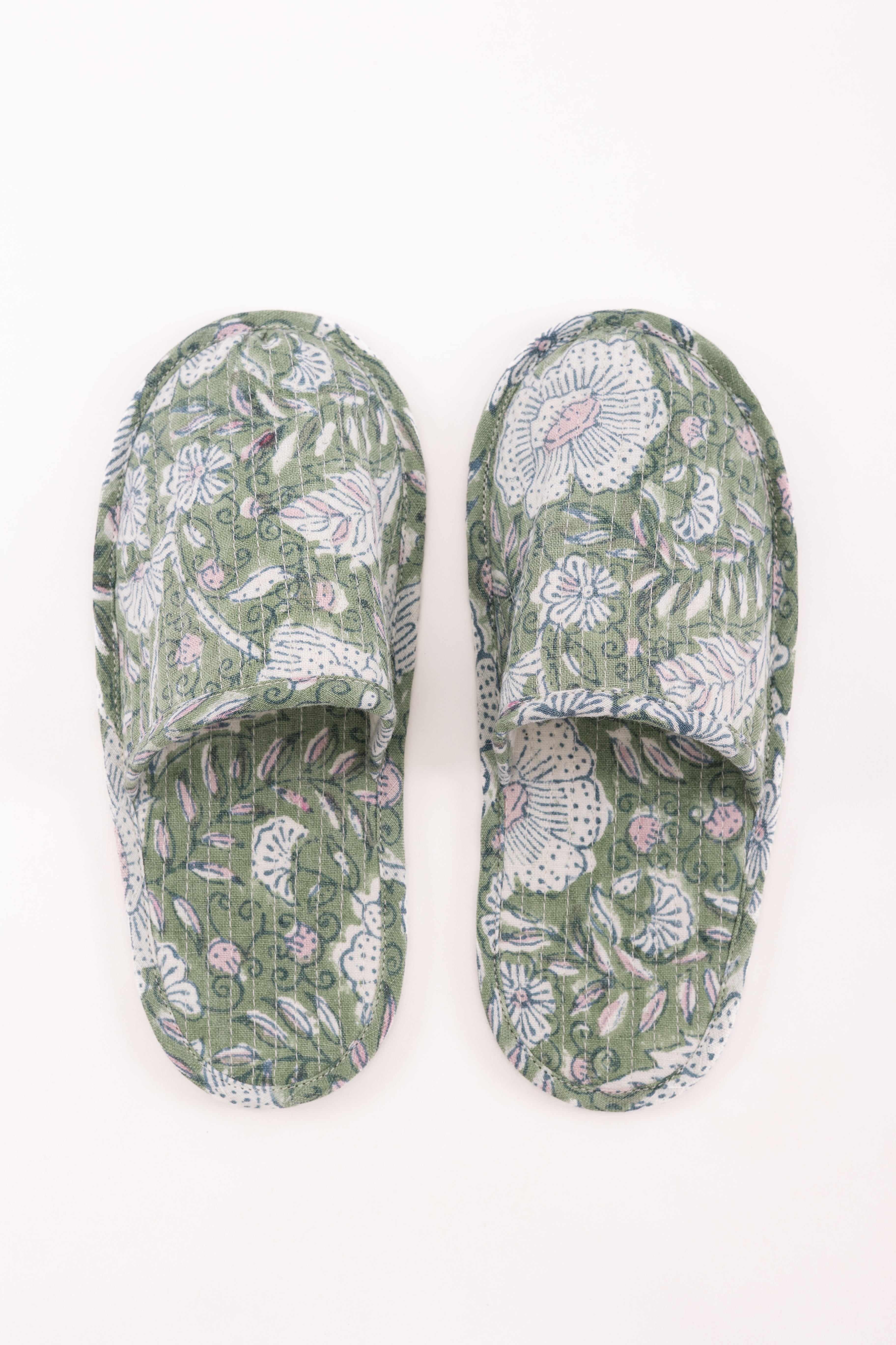 Linen Dios Slippers