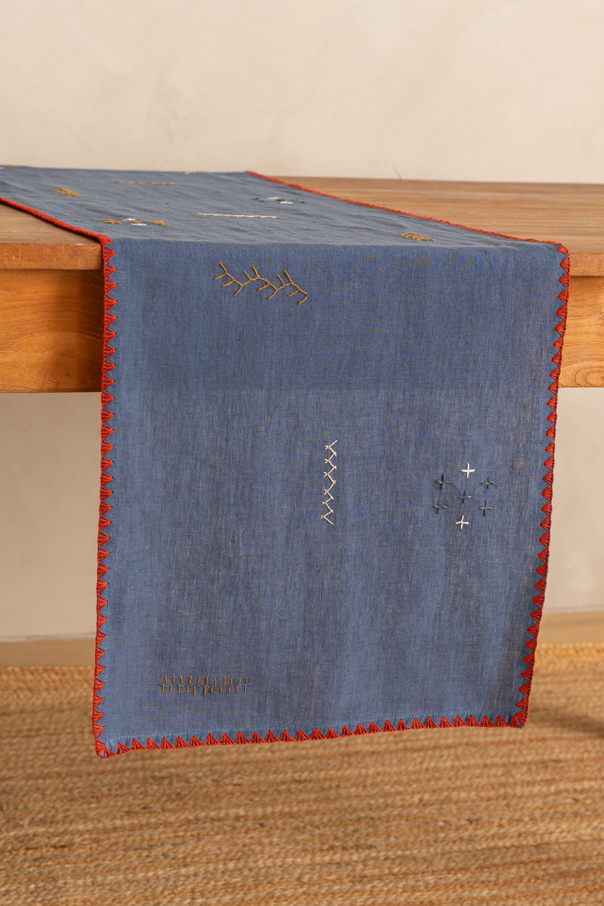 Linen Verge Table Runner