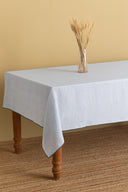 Linen Grey Needled Tablecloth