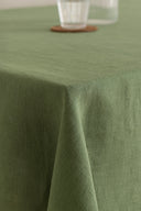 Linen Fringe Me Good Tablecloth