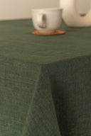 Linen Ruffle Medley Tablecloth