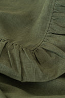 Linen Ruffle Medley Tablecloth