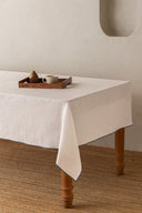 Linen Grey Needled Tablecloth