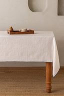 Linen Grey Needled Tablecloth