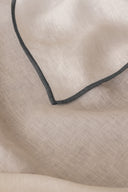 Linen Grey Needled Tablecloth