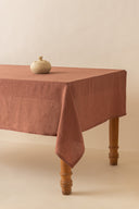 Linen Slumber Solid Tablecloth