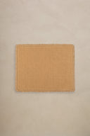 Linen Fringe Me Kantha Placemat Set