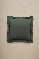 Linen Ruffle Medley Cushion Cover
