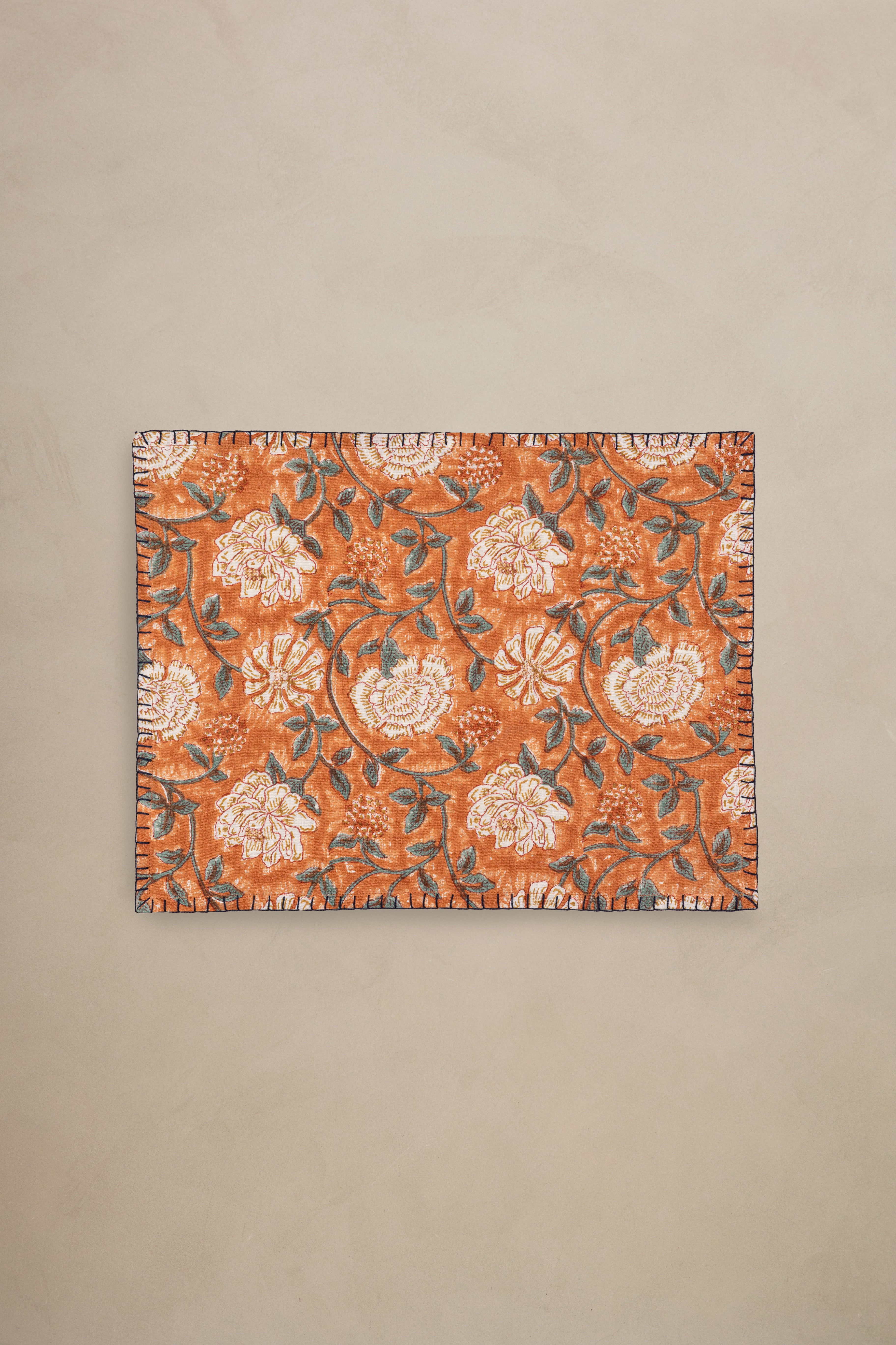 Linen Verdant Placemat Set