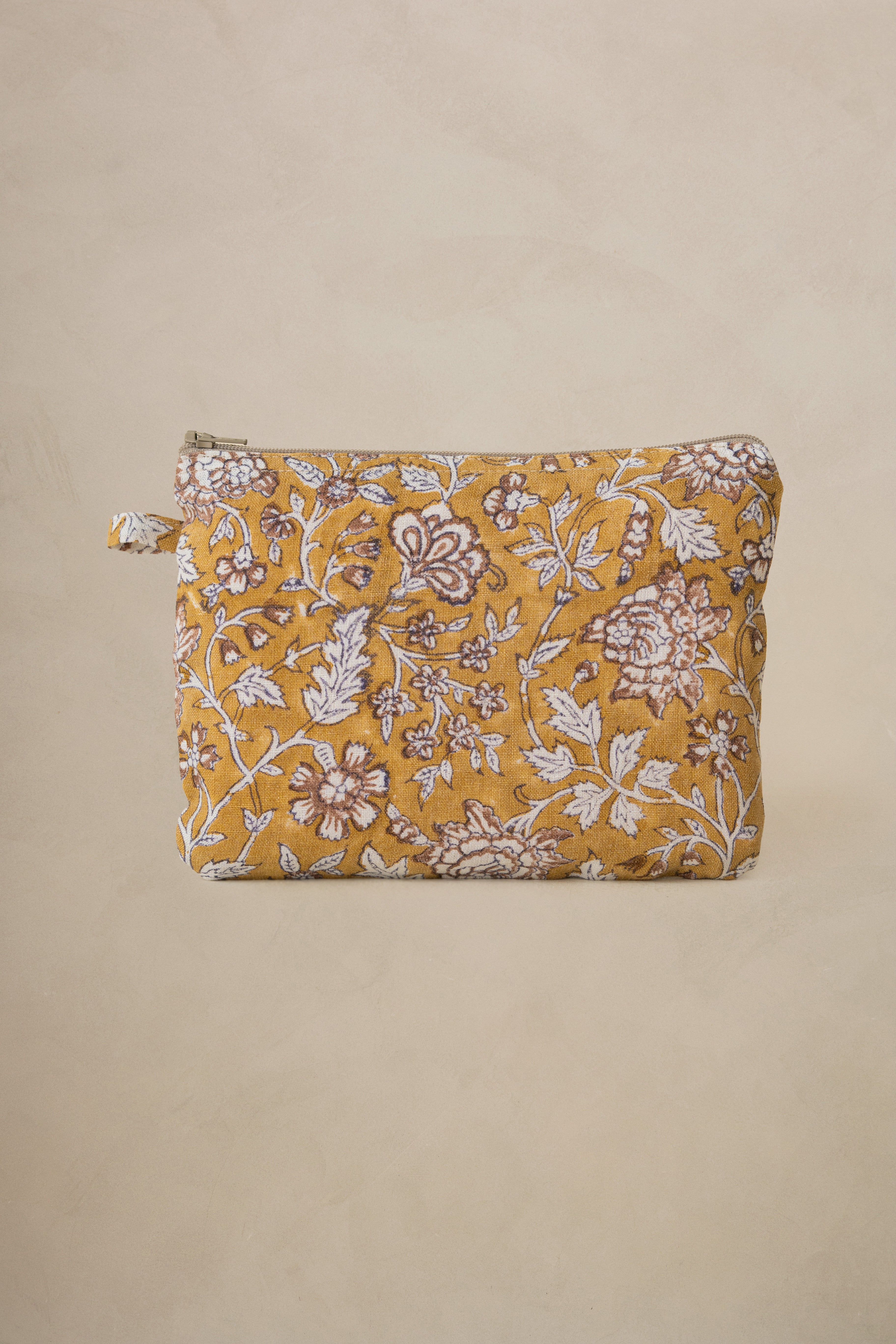 Linen Eska Small Pouch