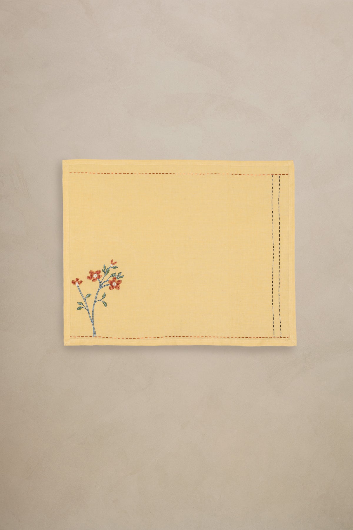 Linen Tendril Placemat Set