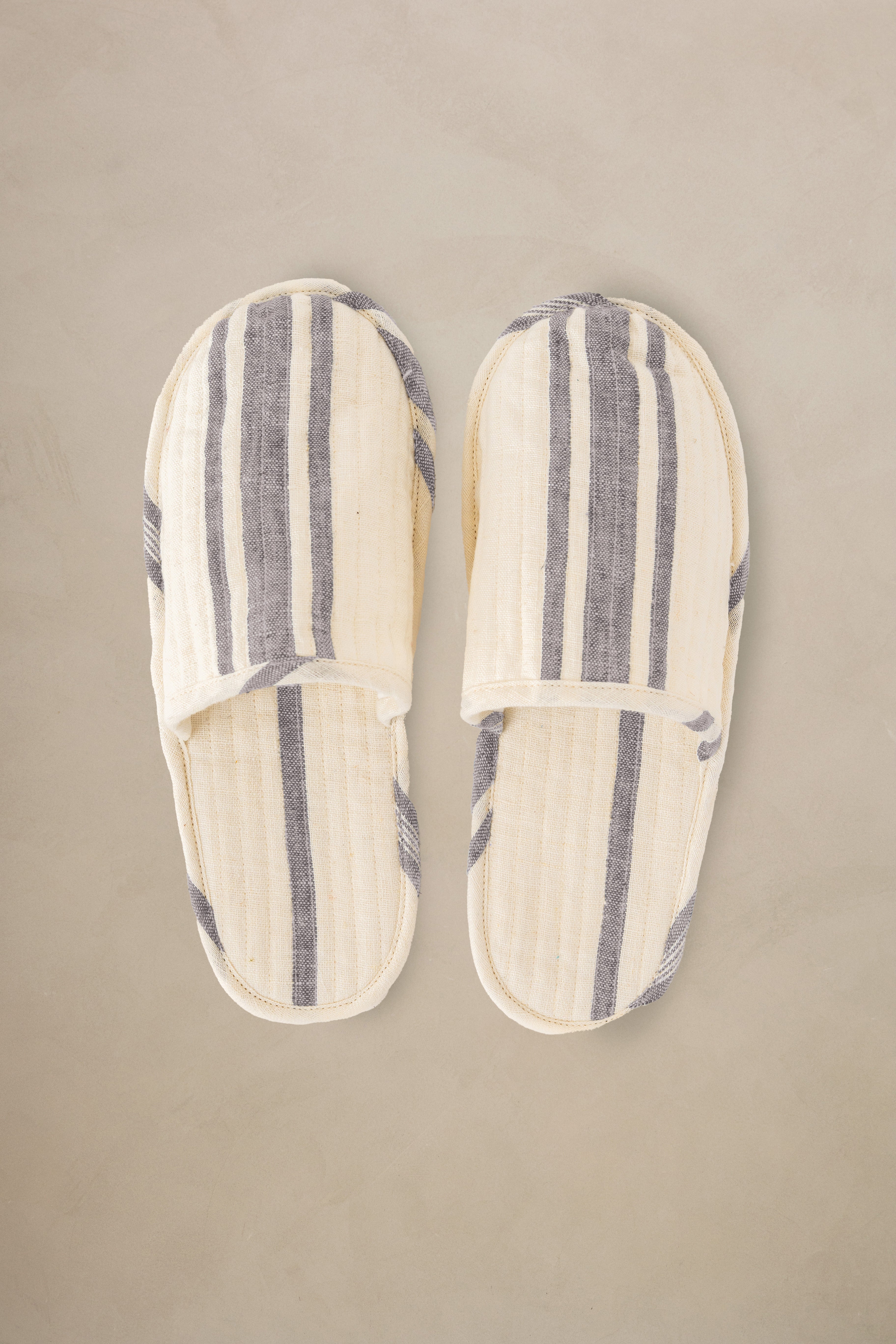 Linen Denise Slippers