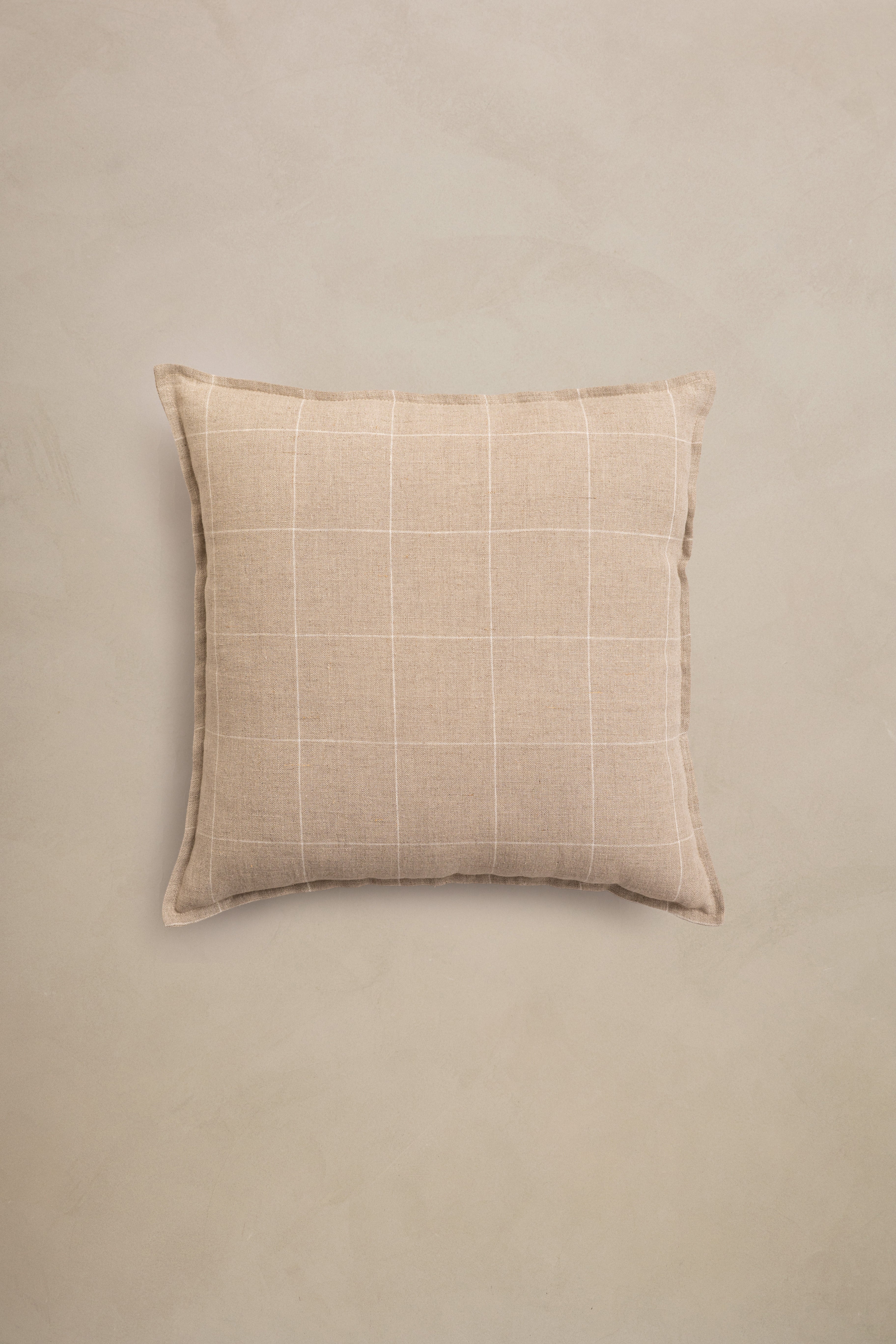 Linen Hickory Cushion Cover