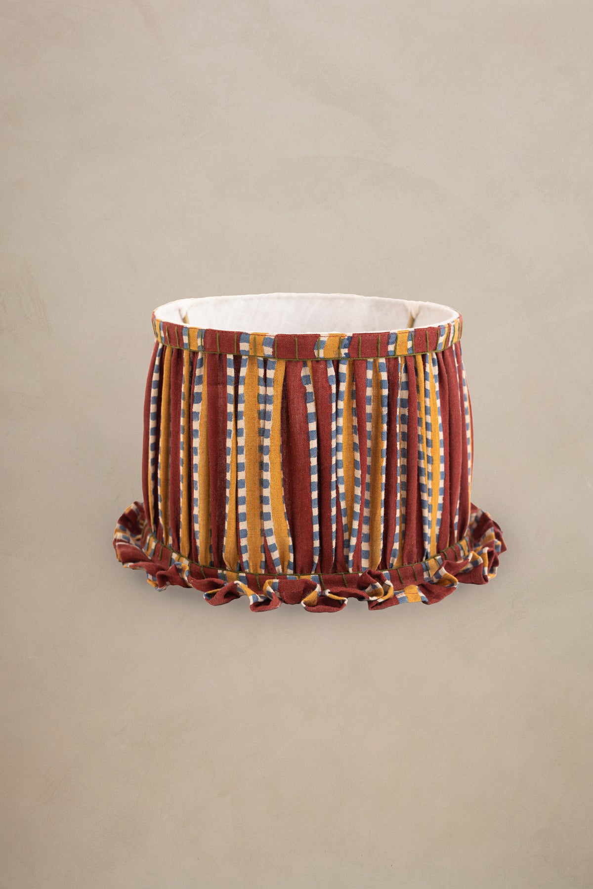 Linen Strata Lamp Shade