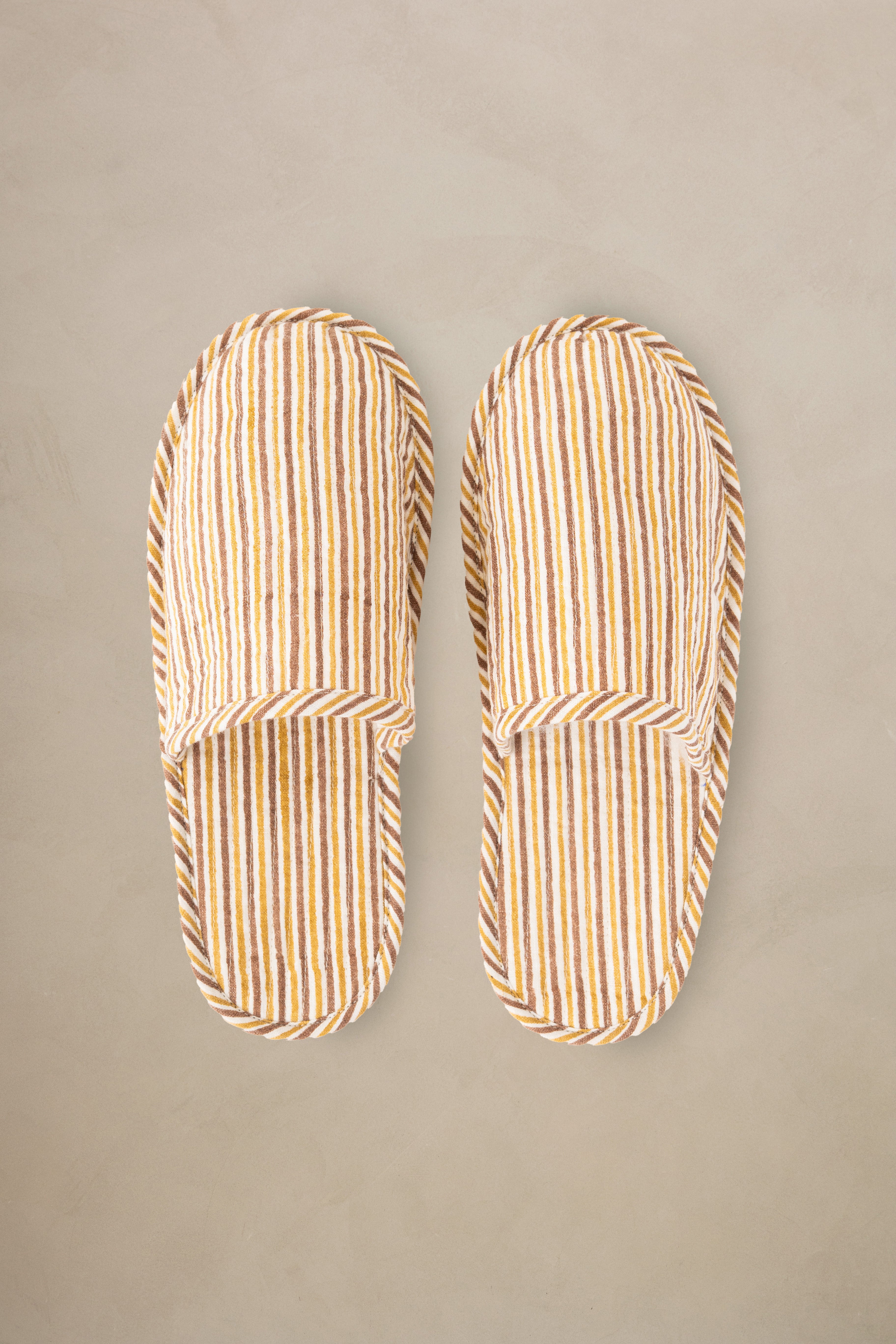 Linen Vasara Slippers