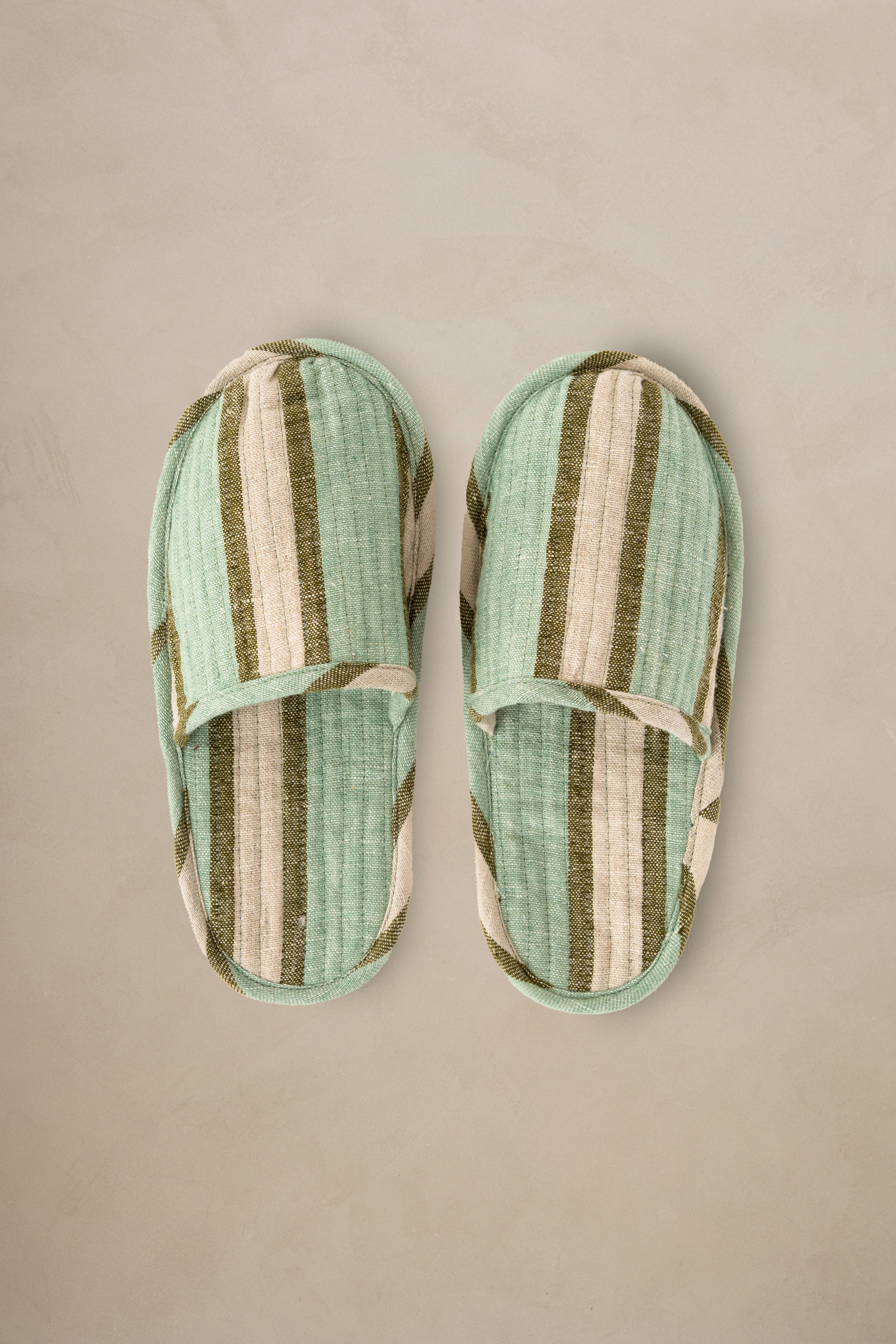 Linen Sylph Slippers