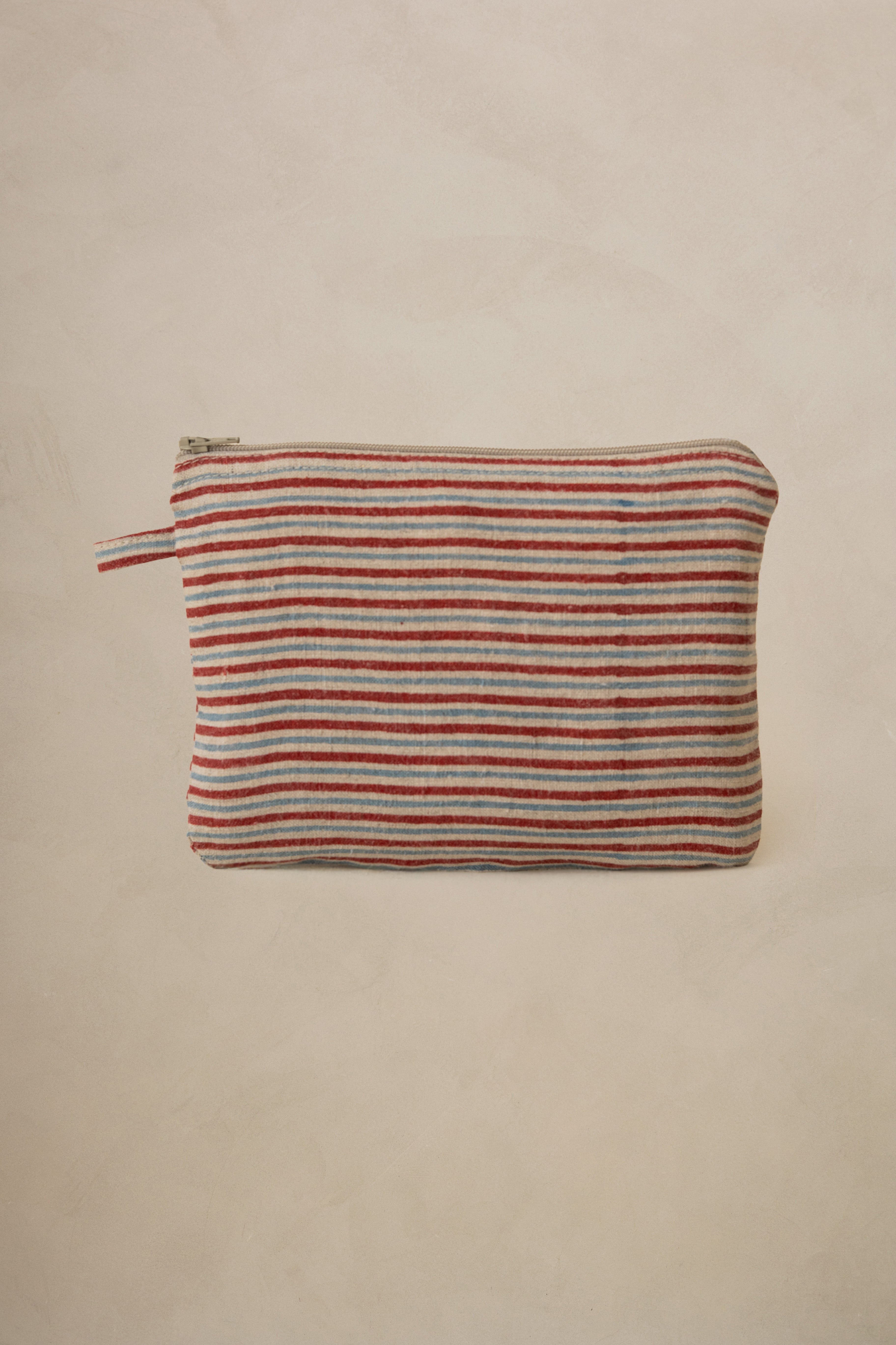 Linen Vasara Small Pouch