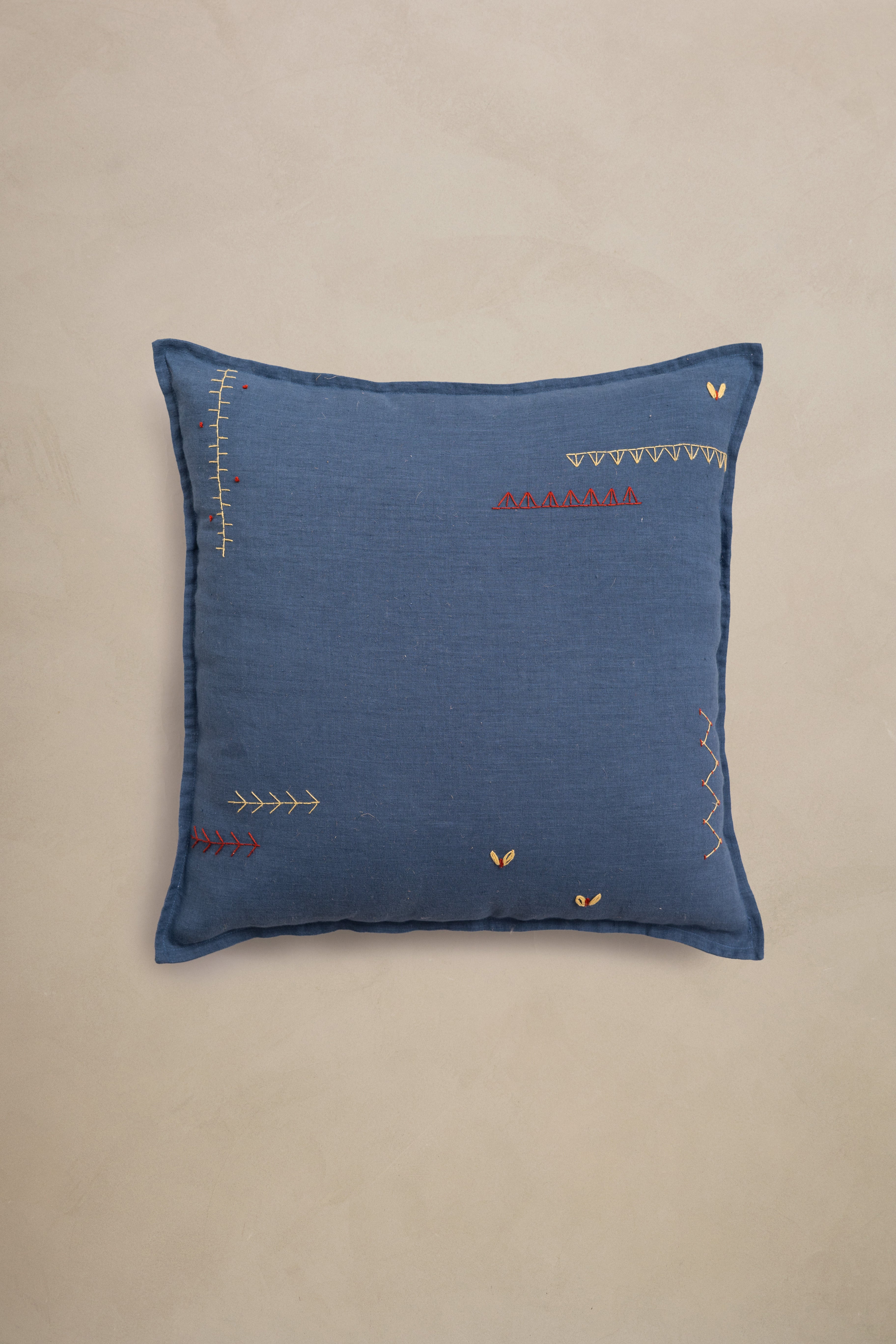 Linen Verge Cushion Cover