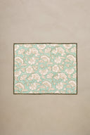 Linen Camellia Placemat Set