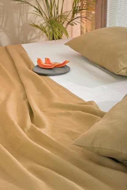 Linen Slumber Solid Bedsheet