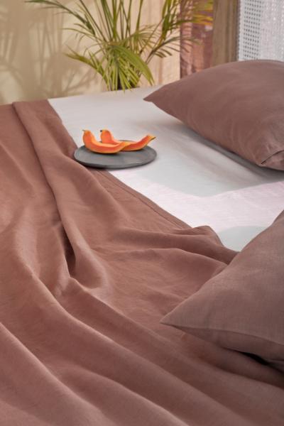 Linen Slumber Solid Bedsheet