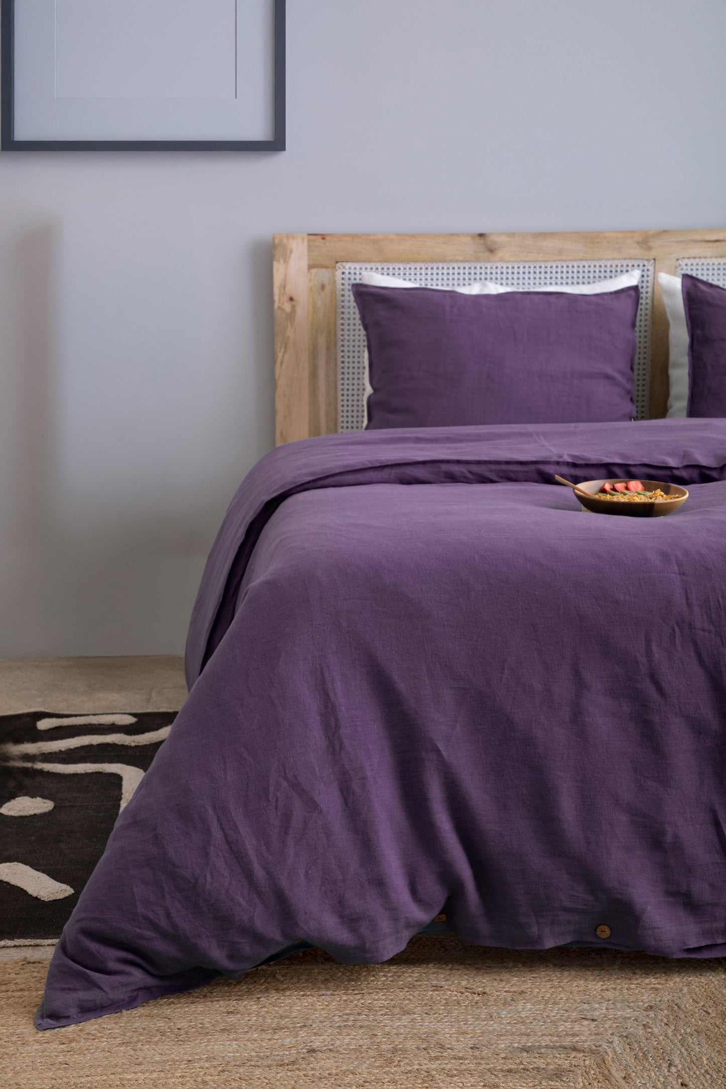 Linen Slumber Solid Duvet Cover Set